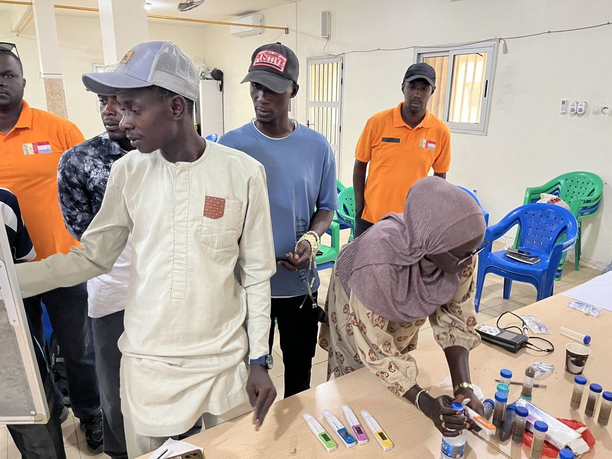 Salty topics during training of trainers 